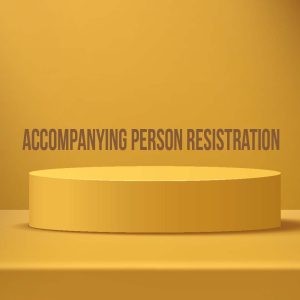 Accompanying Person  Registration Fee